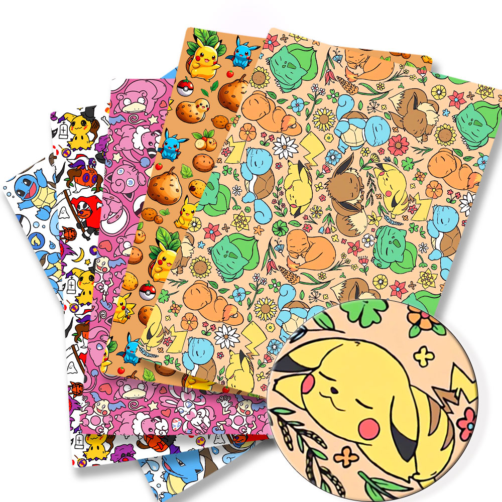 Baby Clothing In Japan - Pokemon การ์ตูน Fabric140*50 ซม.Handmade เย็บ Patchwork