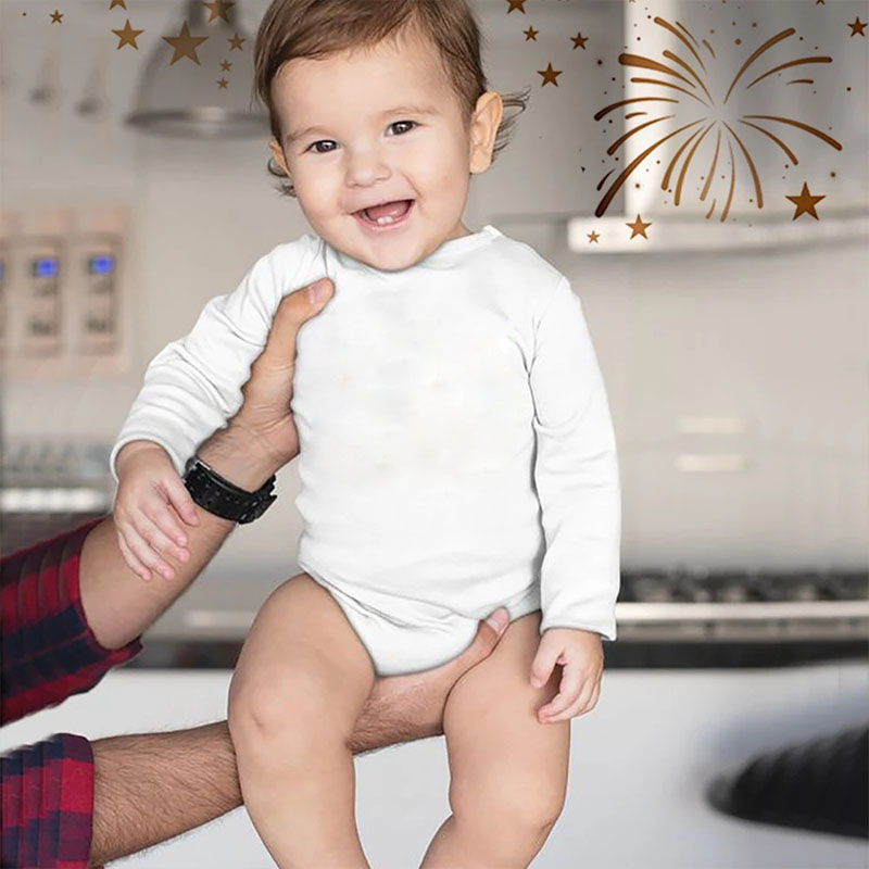 3/8 ชิ้น/ล็อตแขนยาวเด็กBodysui - Baby Clothing Brand บทวิจารณ์และราคา