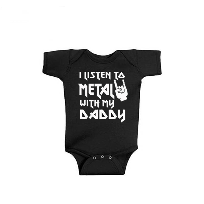 ฉันฟังโลหะกับพ่อและแม่ของฉันชุ - Baby Clothing Brand บทวิจารณ์และราคา