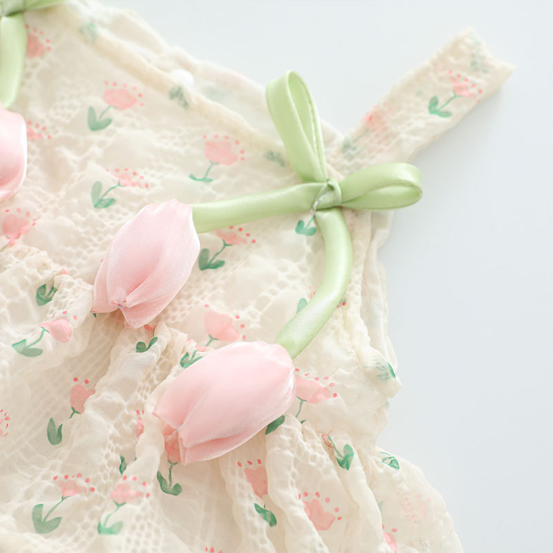 ชุดบอดี้สูทเด็กผู้หญิงลายดอกไม - Baby Clothing Brand บทวิจารณ์และราคา