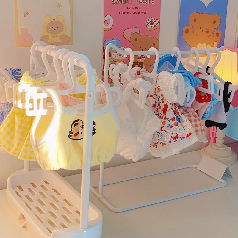 ราวแขวนเสื้อผ้าตุ๊กตาผ้าฝ้าย 2 - Baby Clothing Types บทวิจารณ์และราคา