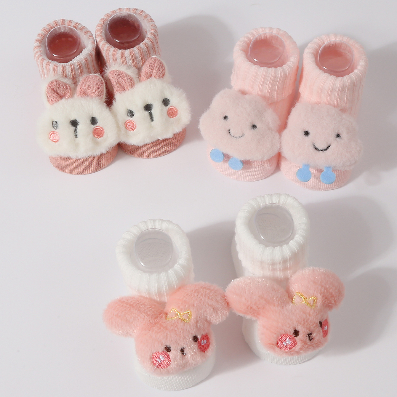 3 คู่/เซ็ตถุงเท้าเด็กทารกเด็กแ - Baby Clothing Deals บทวิจารณ์และราคา