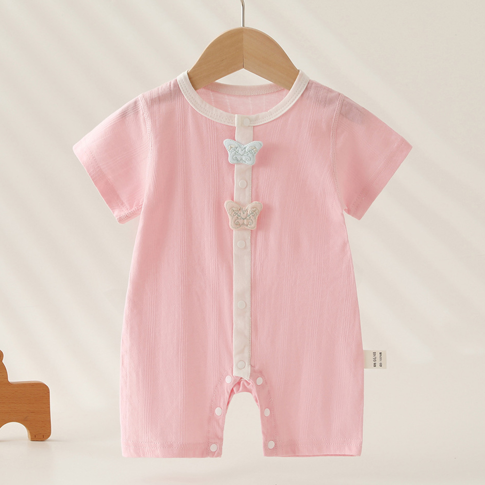 ชุดบอดี้สูทเด็กทารกแขนสั้นผ้าฝ - Baby Clothing Types บทวิจารณ์และราคา