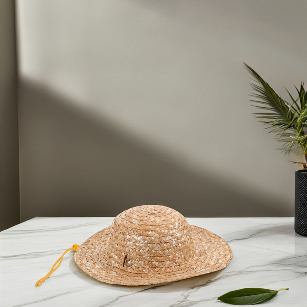 หมวกฟางเด็ก 2 ชิ้น สีธรรมชาติ  - Sun Hat Wide Brim บทวิจารณ์และราคา