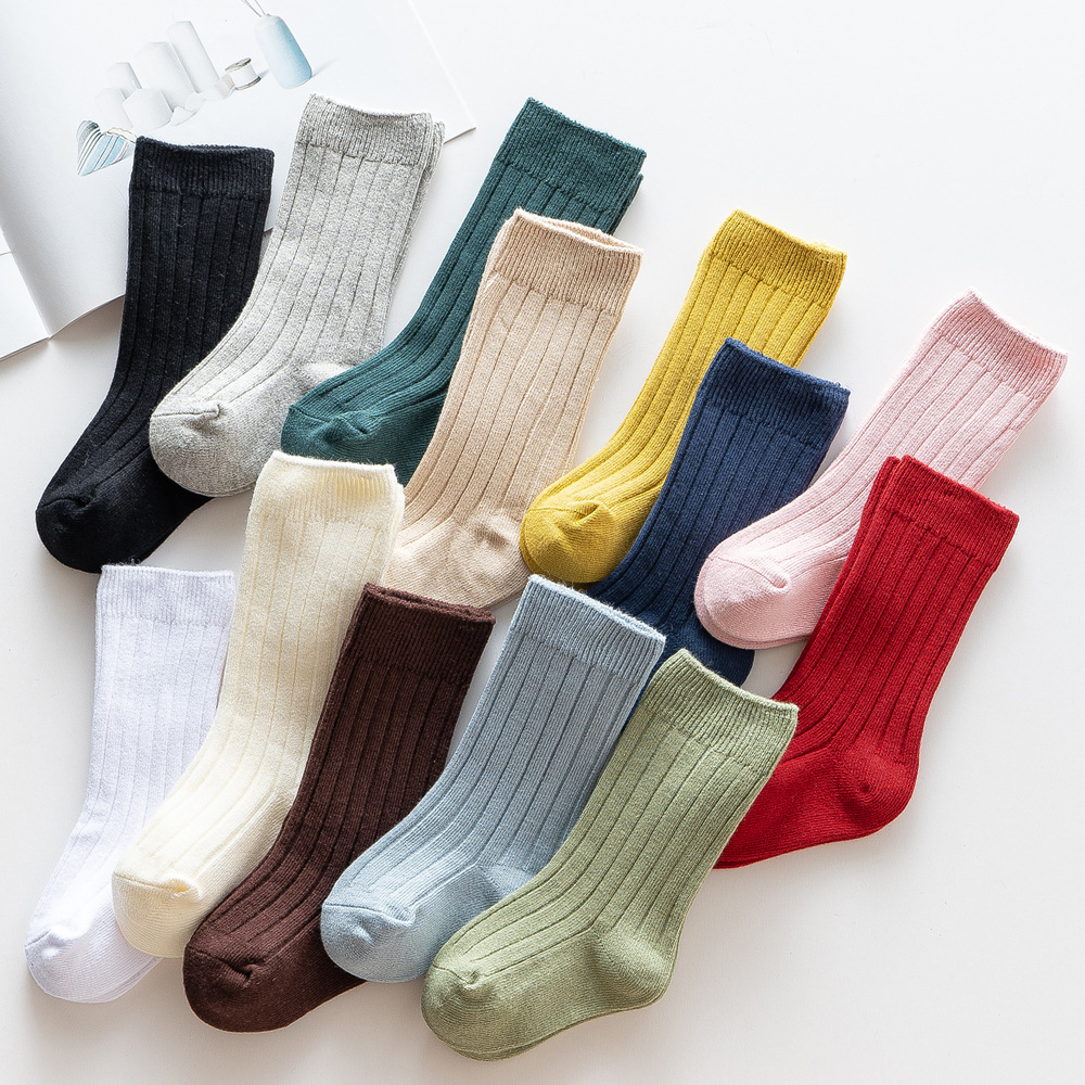 ถุงเท้ายาวถึงเข่าลายทางแบบสองเ - Baby Clothing Deals บทวิจารณ์และราคา