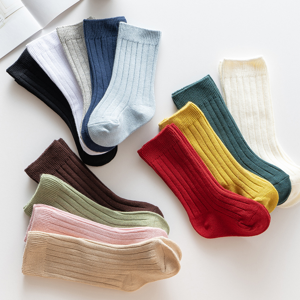 ถุงเท้ายาวถึงเข่าลายทางแบบสองเ - Baby Clothing Deals บทวิจารณ์และราคา
