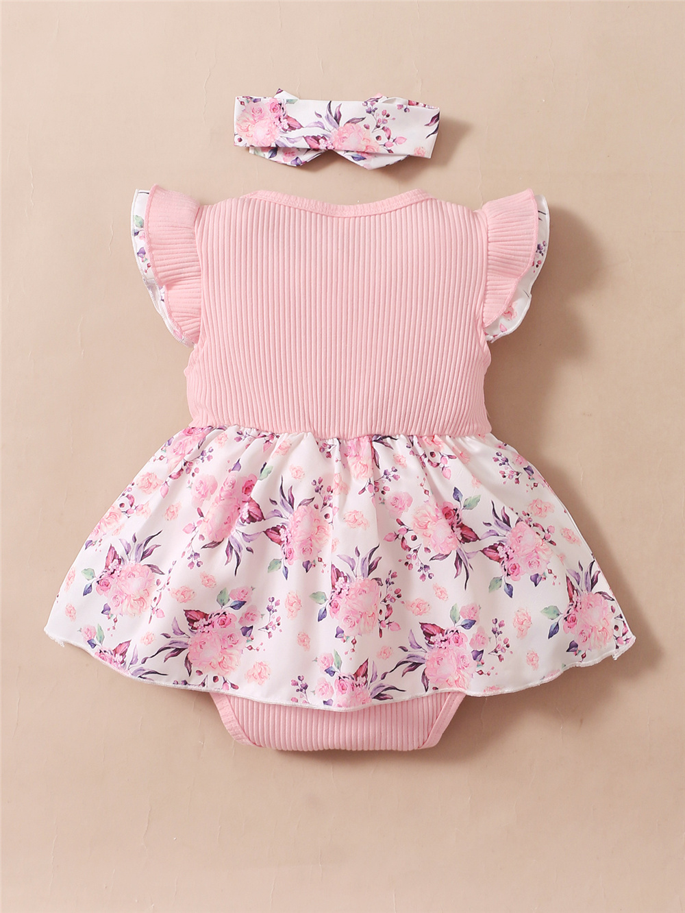 0-18เดือนชุดชั้นนอกลายดอกไม้เด - Baby Clothing Brand บทวิจารณ์และราคา