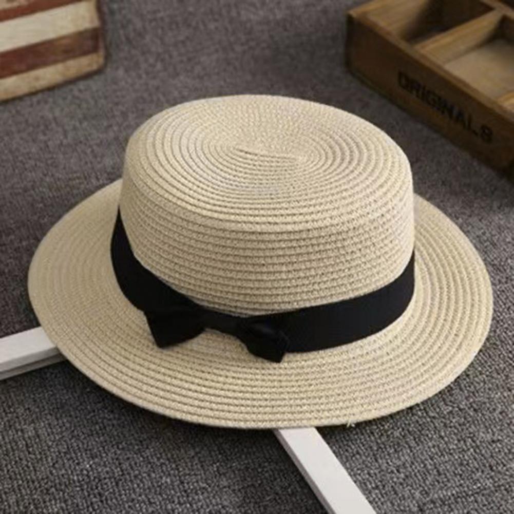 หมวกสานมือ หมวกสานชายหาด ทรงแบ - Sun Hat Wide Brim บทวิจารณ์และราคา