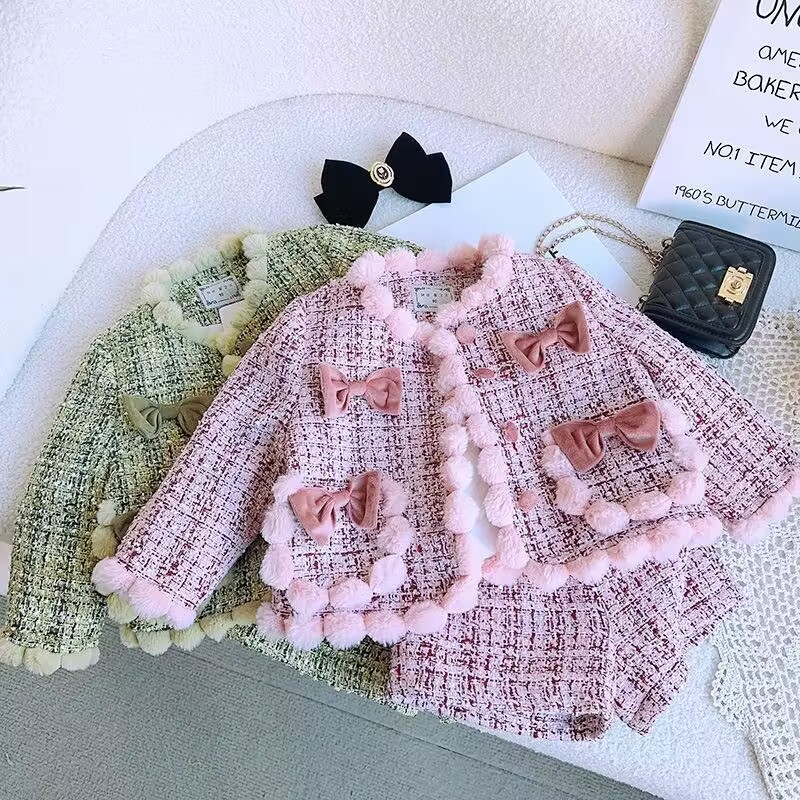 ชุดเสื้อโค้ทผ้าสักหลาดและกางเก - Baby Clothing Designer บทวิจารณ์และราคา