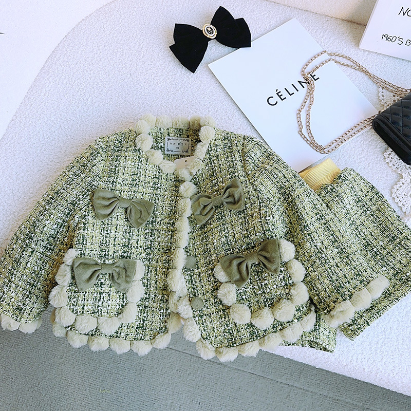 ชุดเสื้อโค้ทผ้าสักหลาดและกางเก - Baby Clothing Designer บทวิจารณ์และราคา